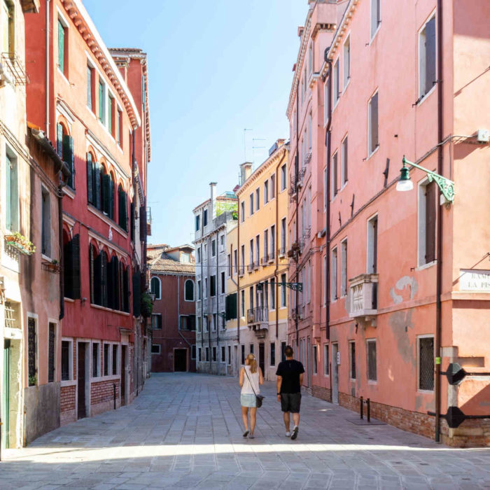 Romantic streets of Venice