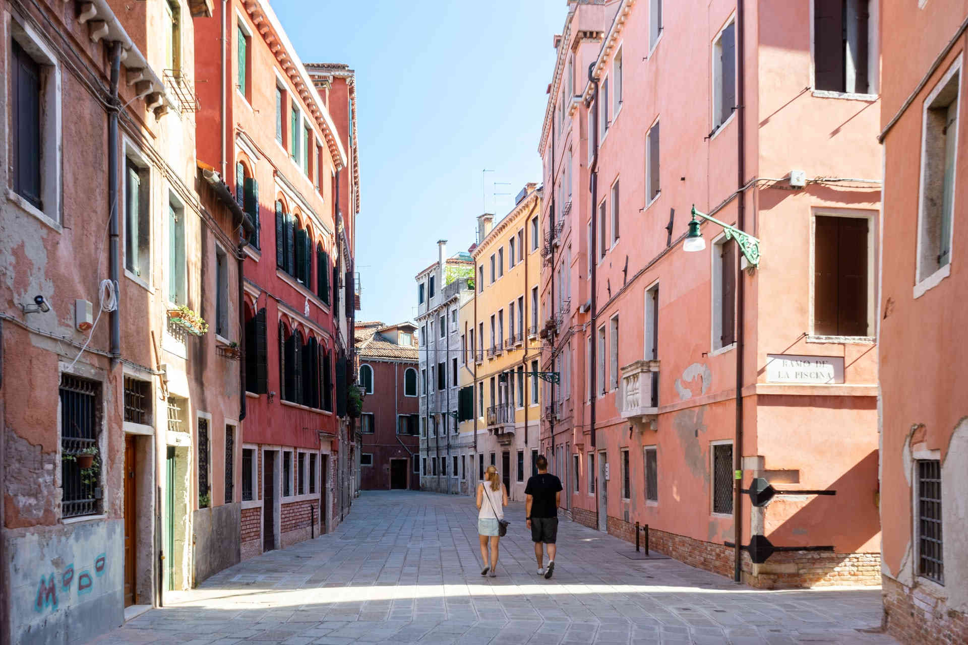 Romantic streets of Venice