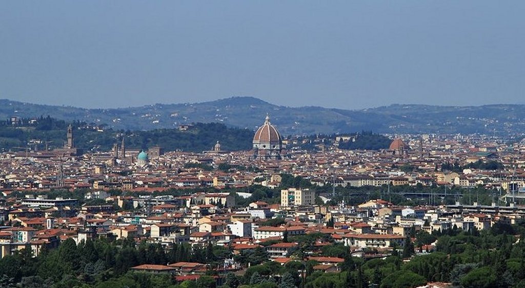 View of Florence from the Settignano hill