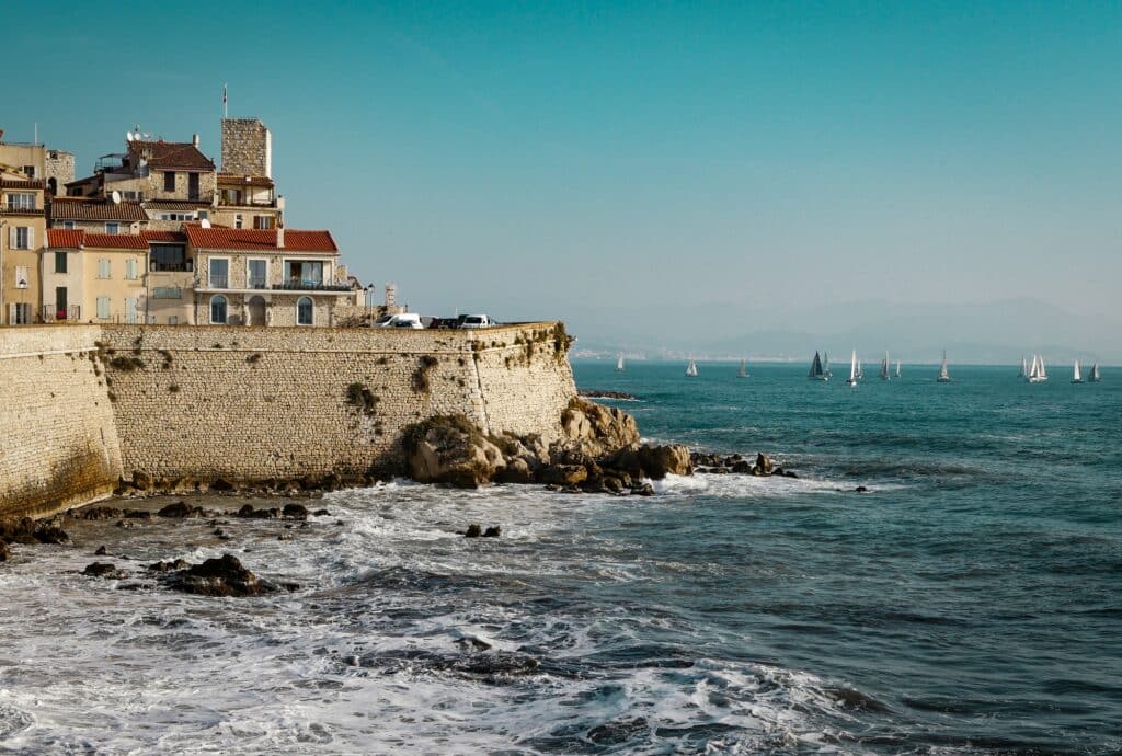Photo of the remparts of antibes